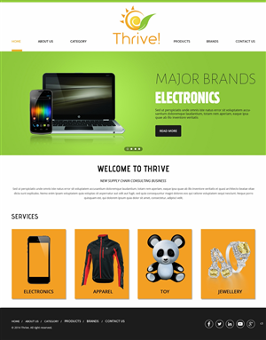 Web Design by pb for Thrive Natural Health | Design #4833458