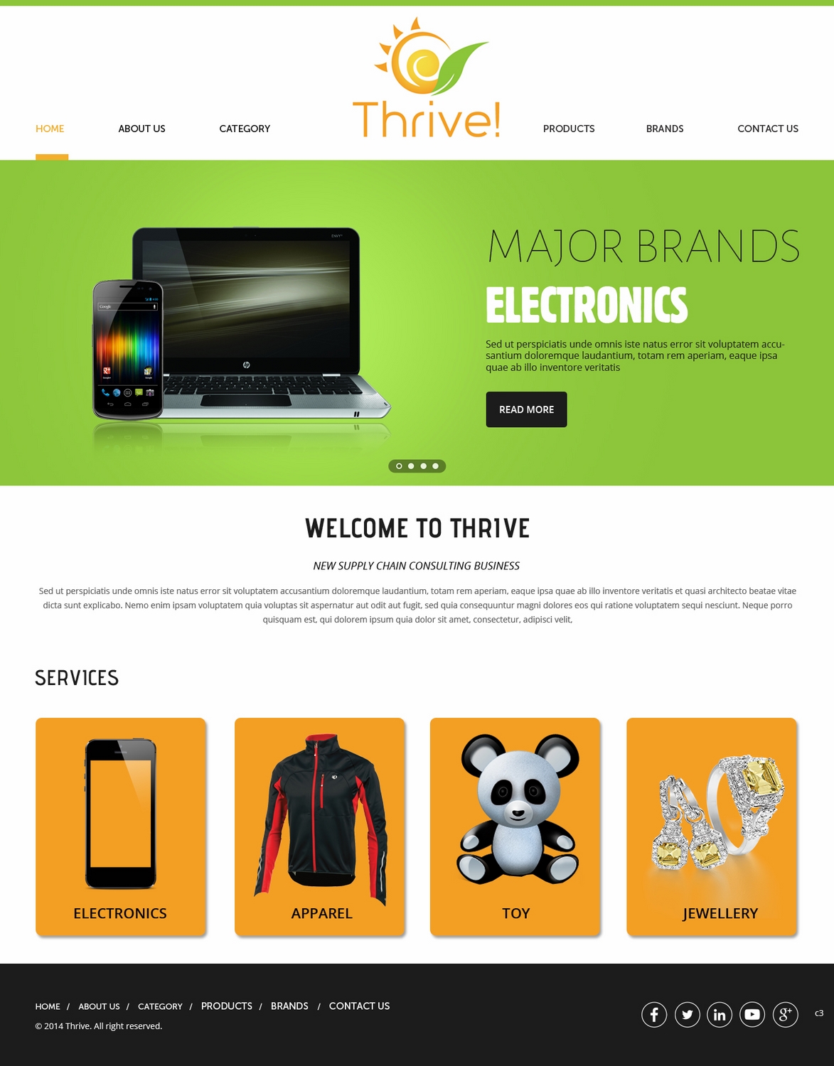 Web Design by pb for Thrive Natural Health | Design #4848159
