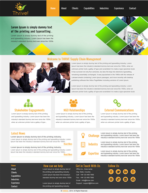 Web Design by rightway for Thrive Natural Health | Design: #4798719