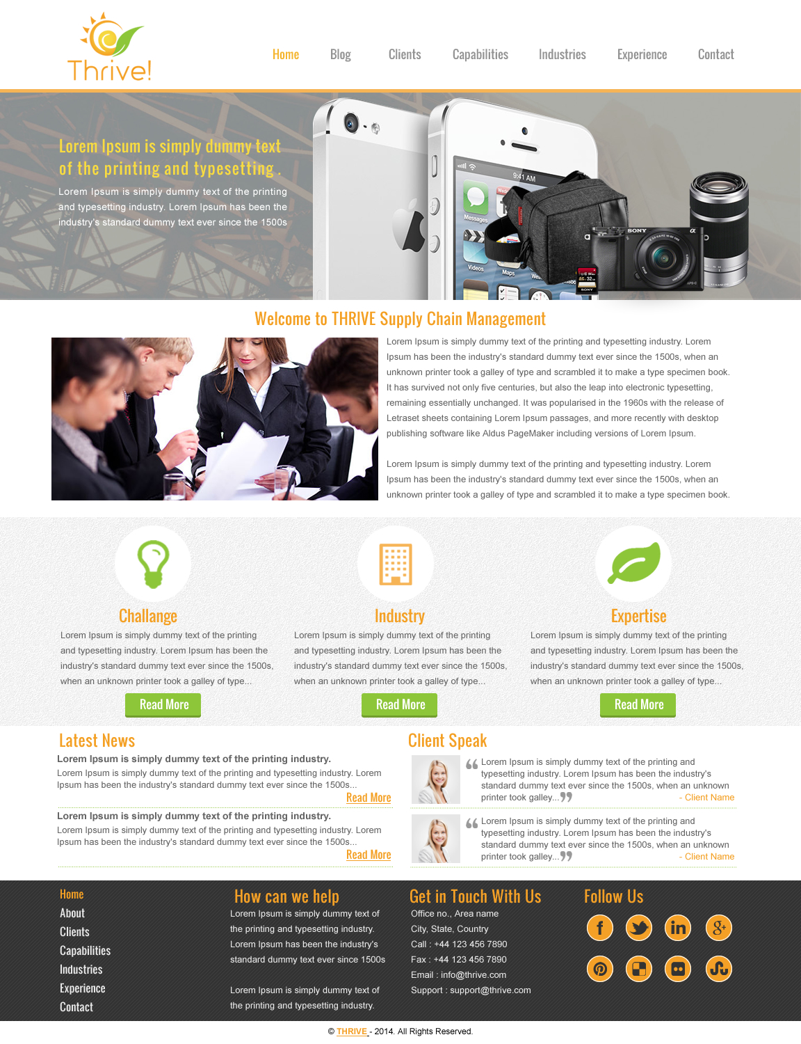 Web Design by rightway for Thrive Natural Health | Design #4810595
