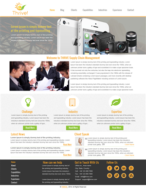Web Design by rightway for Thrive Natural Health | Design: #4810595