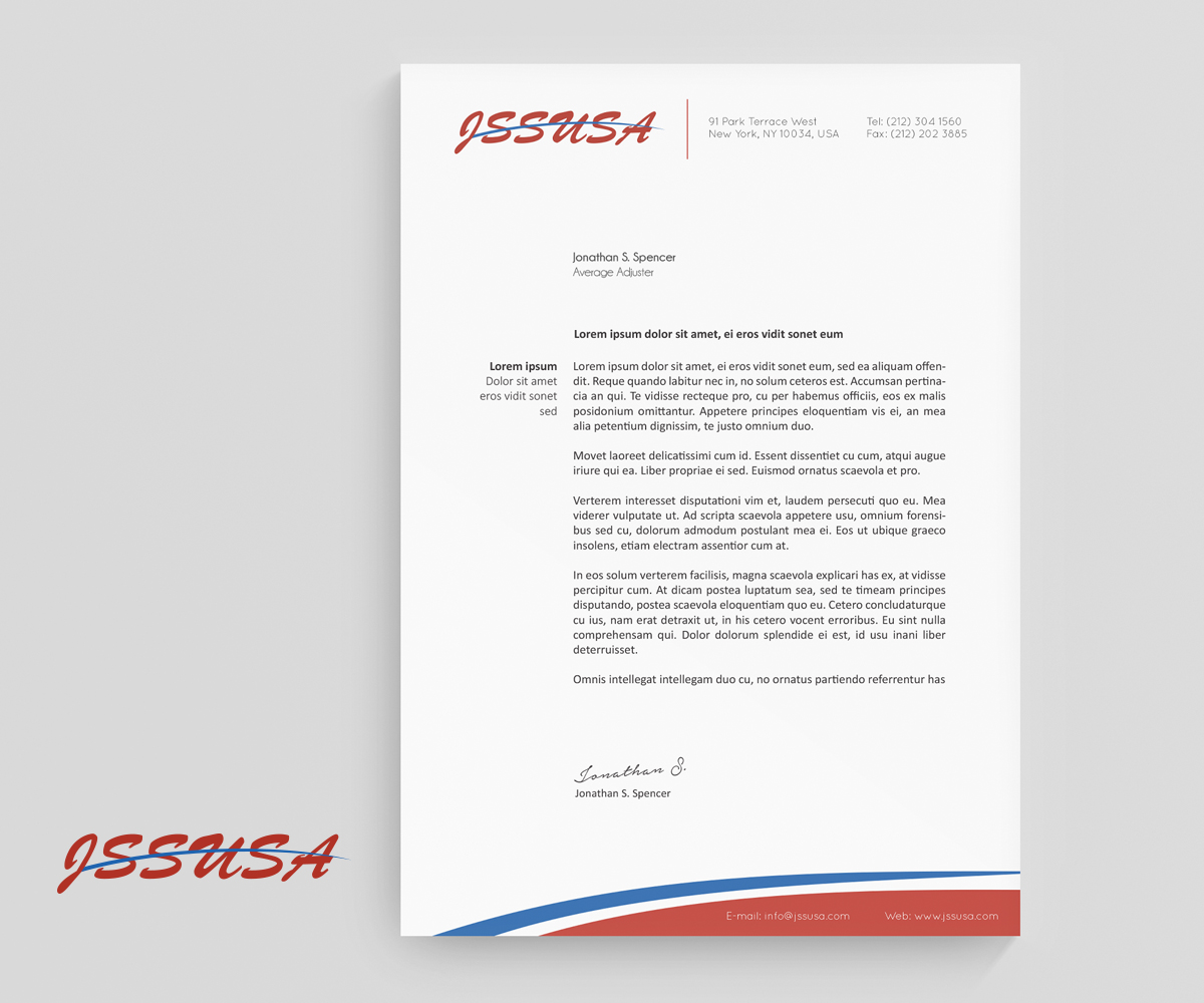 Letterhead Design by Creative Youngers for this project | Design #4952970