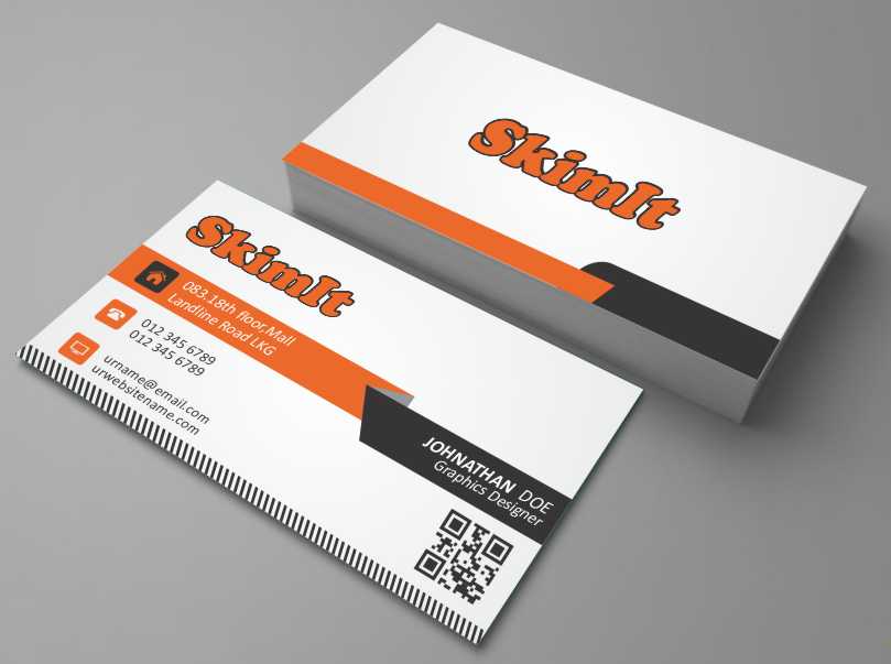Business Card Design by AwsomeD for SKIMIT | Design #4802414