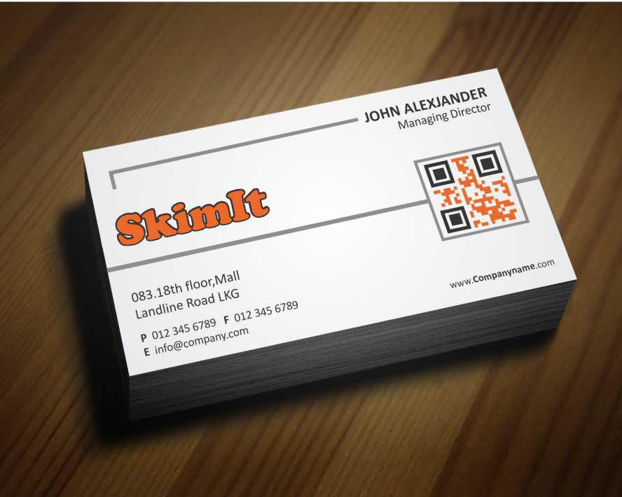 Business Card Design by AwsomeD for SKIMIT | Design #4802426