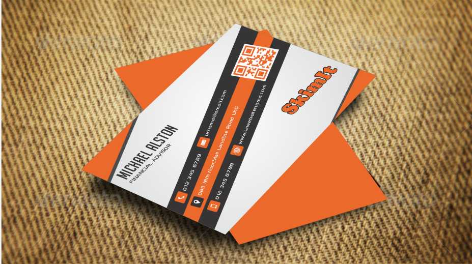 Business Card Design by AwsomeD for SKIMIT | Design #4802427