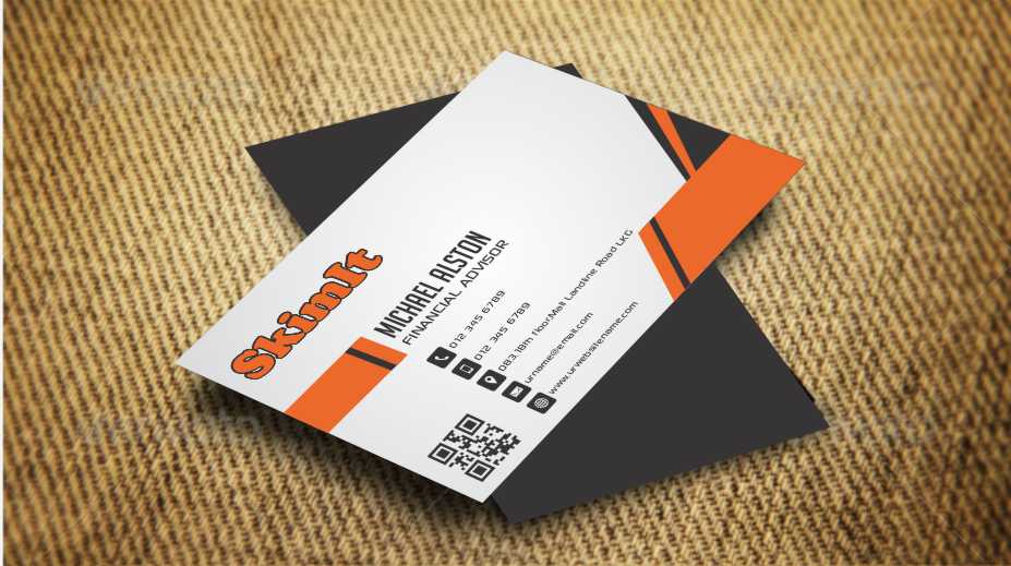 Business Card Design by AwsomeD for SKIMIT | Design #4802428