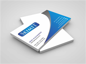 Diseño de Tarjeta de Presentación por szabist para SKIMIT | Diseño: #4808557