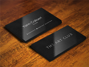Online Art Gallery & Art Management Firm looking for a business card