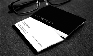 Online Art Gallery & Art Management Firm looking for a business card | Business Card Design by Stylez Designz