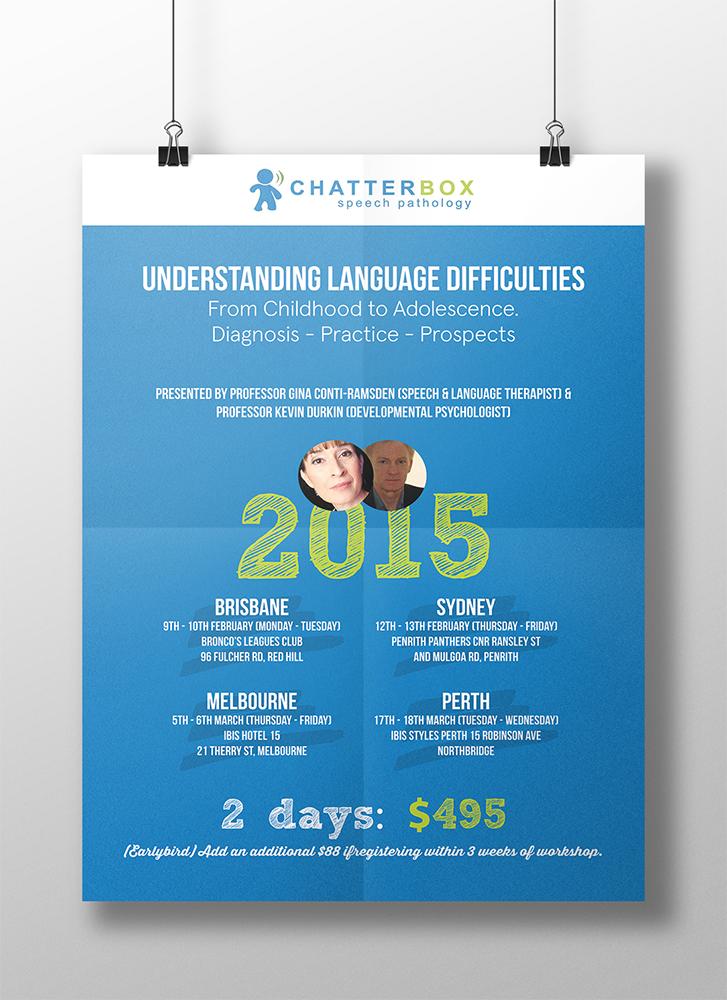 Flyer Design by FreshCreations for Chatterbox Speech Pathology | Design #4832697
