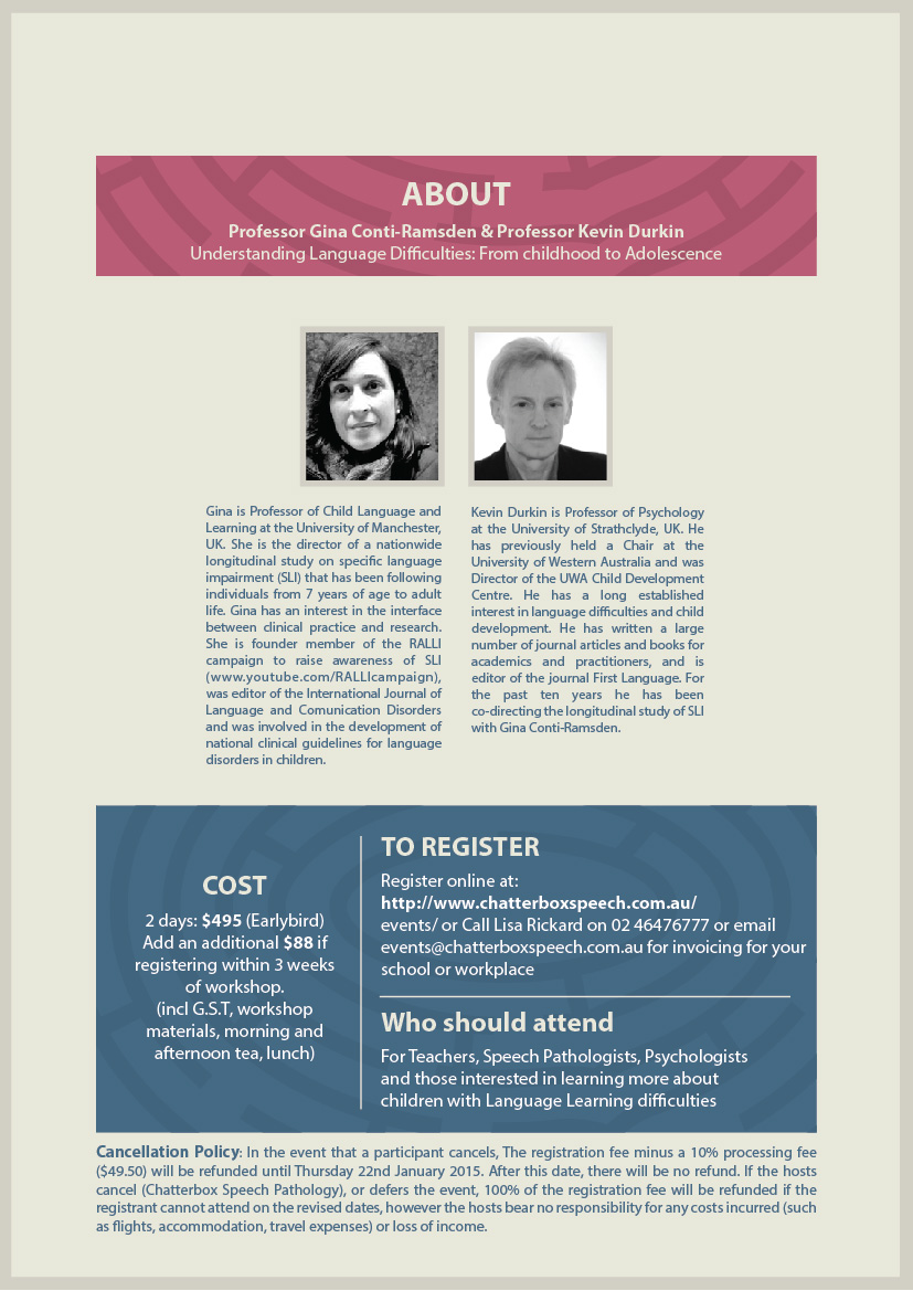 Flyer Design by prathish lal for Chatterbox Speech Pathology | Design #4816742