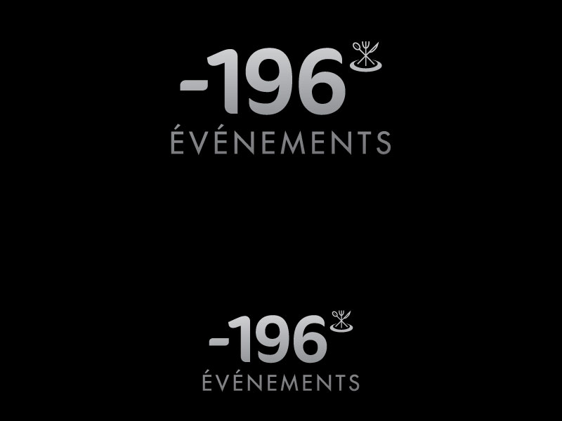 Logo Design by HK Creatives for -196 Evenements | Design #4826706