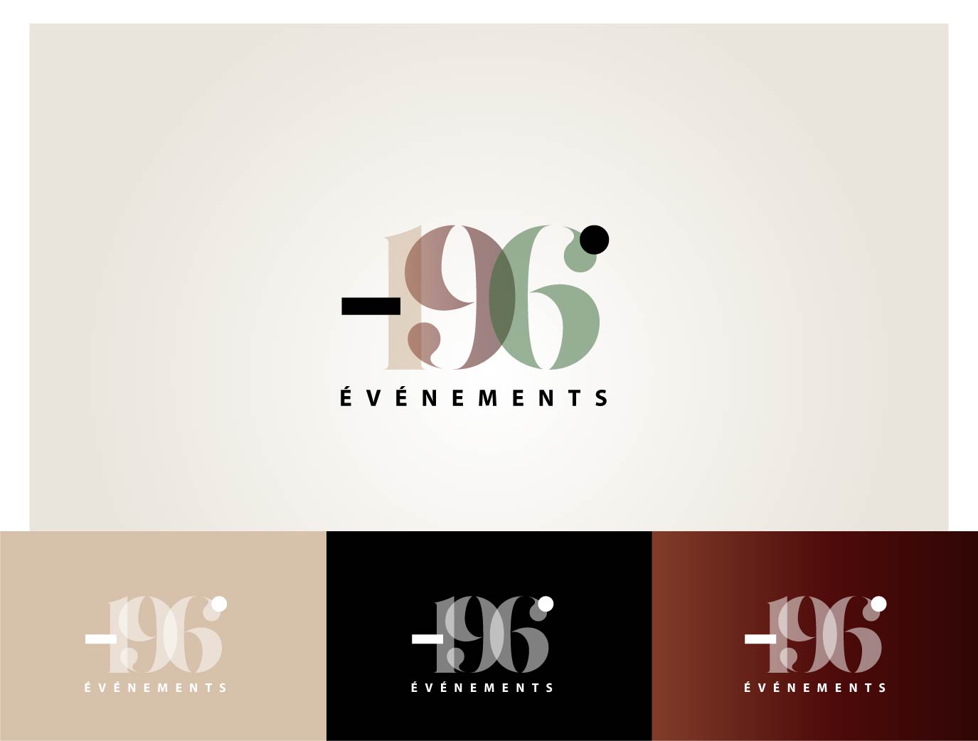 Logo Design by wonderland for -196 Evenements | Design #4815890