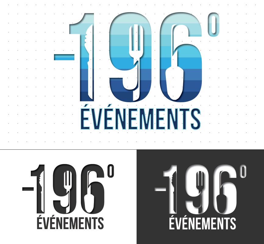 Logo Design by JHowie for -196 Evenements | Design #4820714