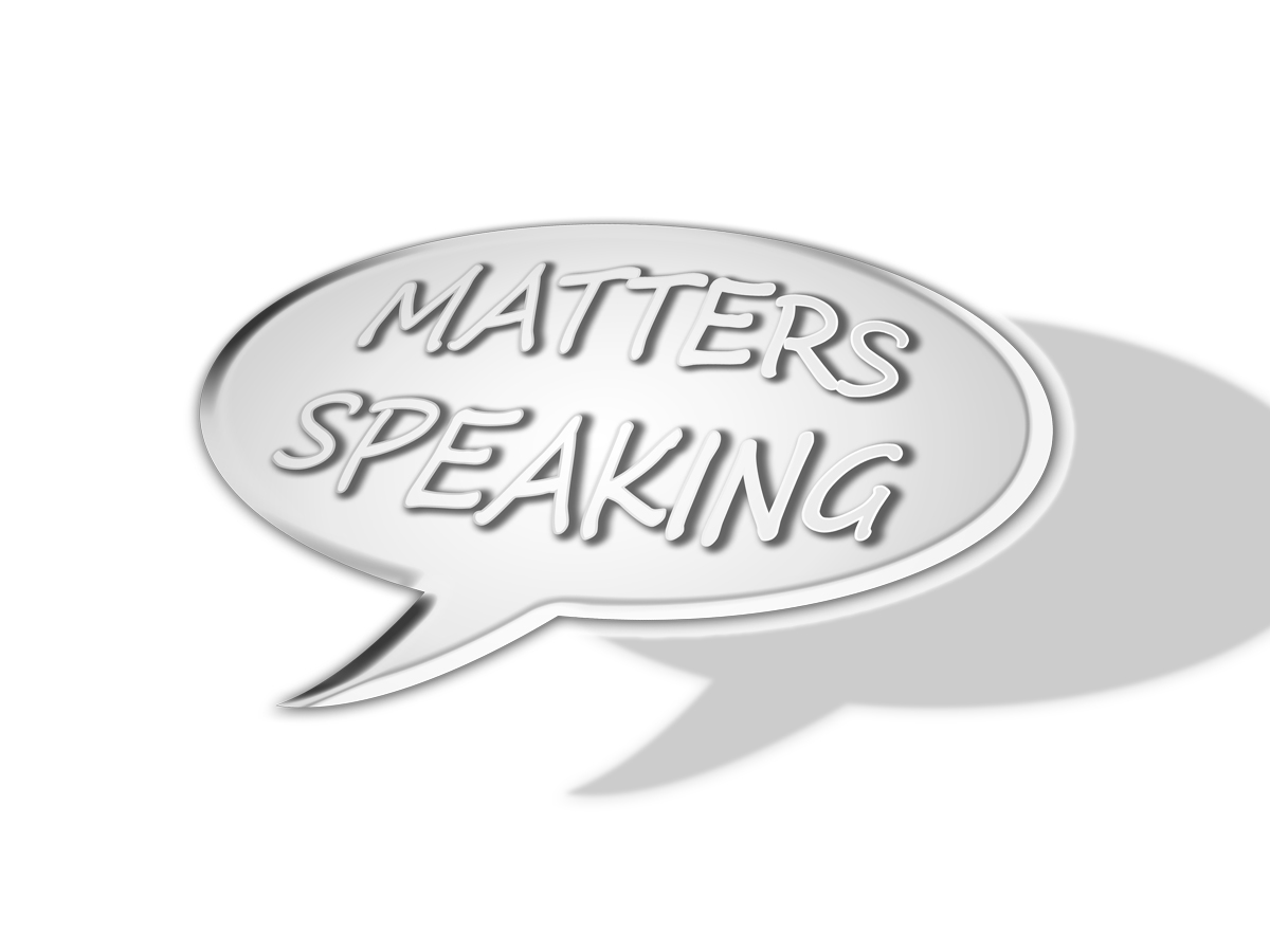 Logo Design by eddie2013 for Matters Speaking | Design #1363022