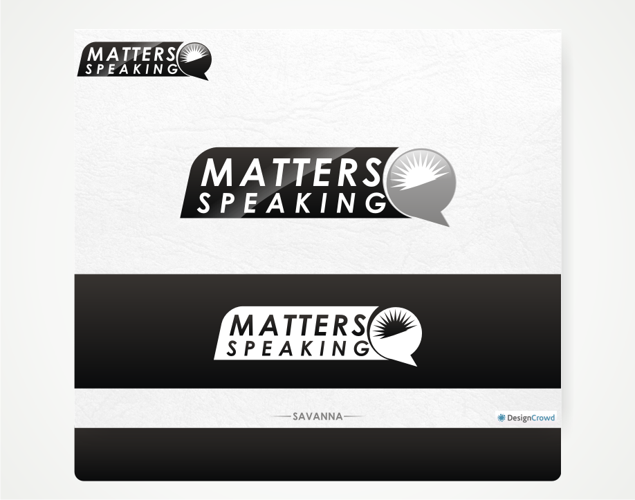 Diseño de Logo por Savana para Matters Speaking | Diseño #1362381