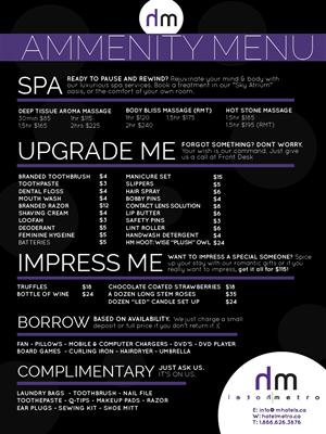 Menu Design by JAGGER for this project | Design: #4861049