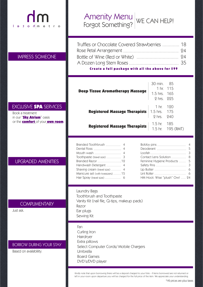 Menu Design by toro for this project | Design #4815557