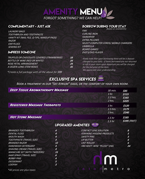 Menu Design by Ælx for this project | Design: #4832879