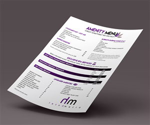 Menu Design by Ælx for this project | Design: #4833807