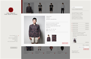 TNC Fashion Design Company Needs a New Web Design, Please Click Me | Diseño Web por artdesignmx