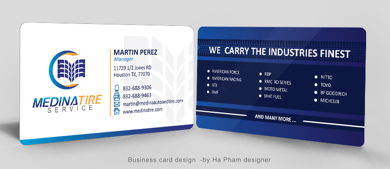 Diseño de Tarjeta de Presentación por Hana para este proyecto | Diseño #4813724