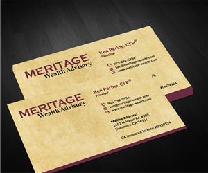 Diseño de Tarjeta de Presentación por Sarah Haroon para este proyecto | Diseño: #4829490