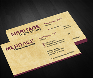 Business Card Design by Smart Designs for this project | Design #4844647