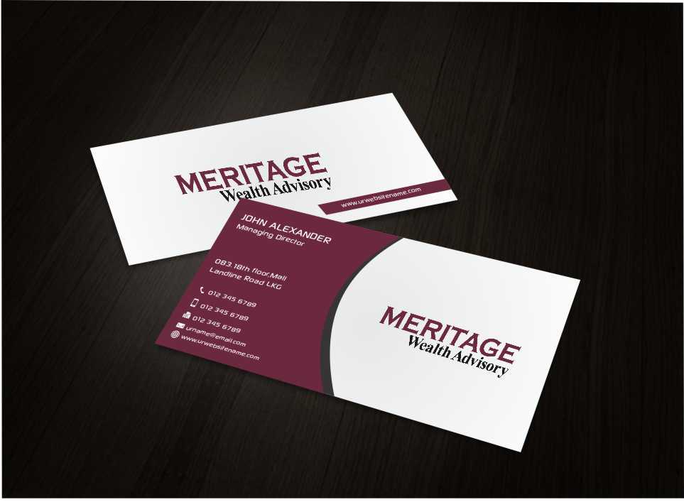 Visitenkarten-Design von AwsomeD für dieses Projekt | Design #4802216