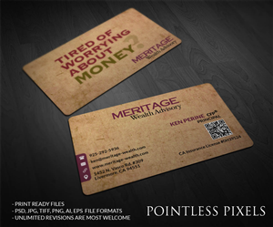 Business Card Design by Pointless Pixels India for this project | Design #4804433