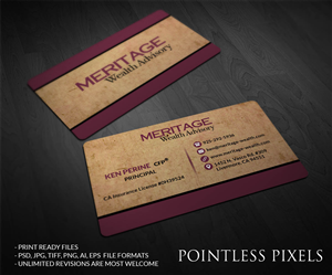 Diseño de Tarjeta de Presentación por Pointless Pixels India para este proyecto | Diseño: #4804437