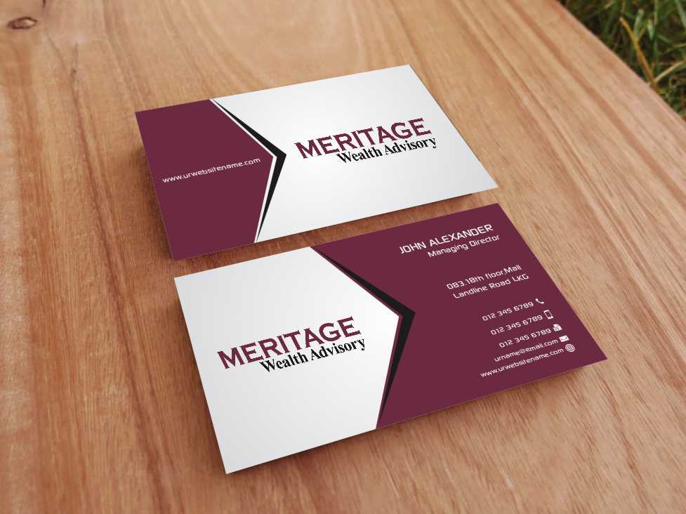 Diseño de Tarjeta de Presentación por szabist para este proyecto | Diseño #4808451