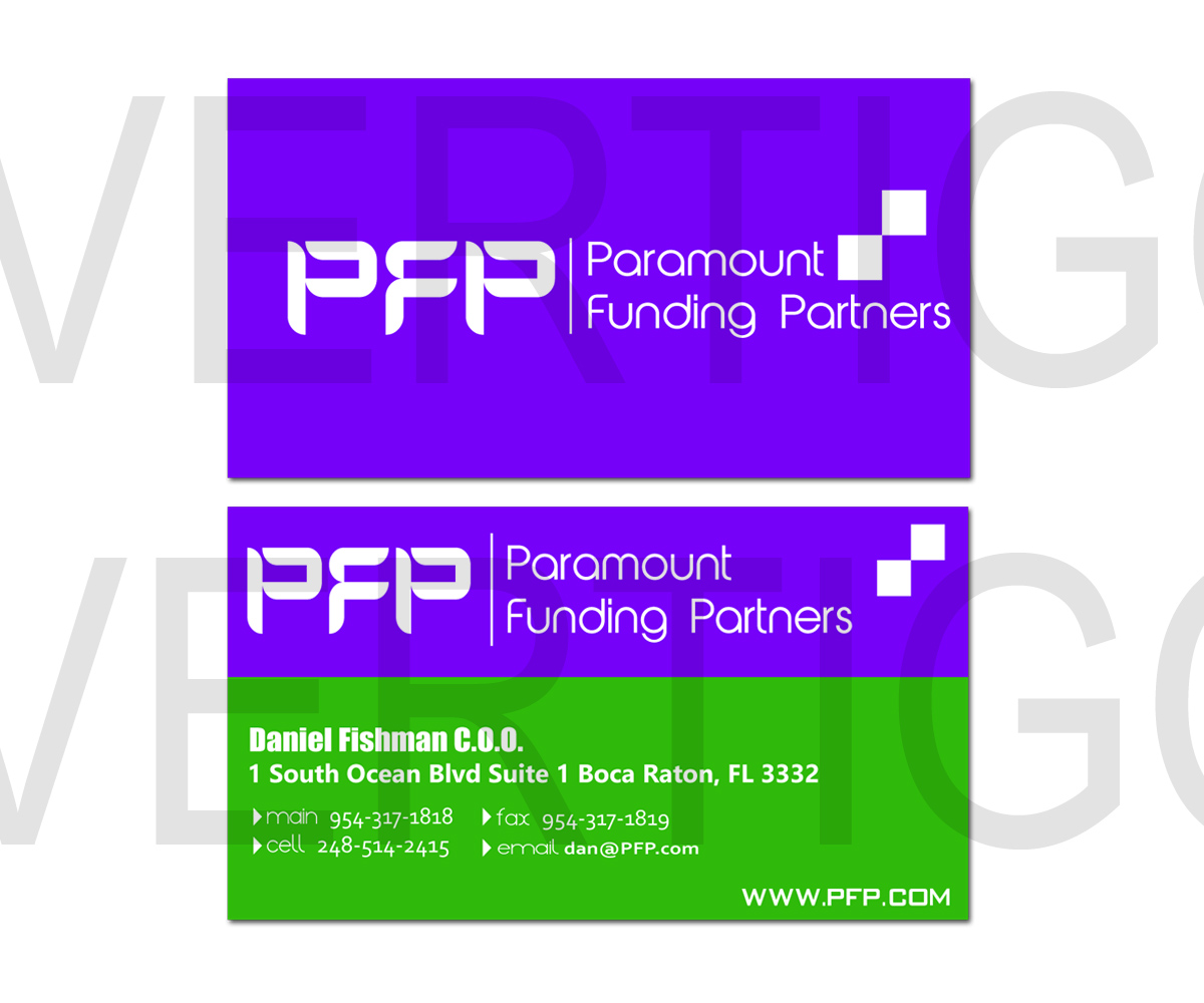 Visitenkarten-Design von Count Vertigo für dieses Projekt | Design #4814115