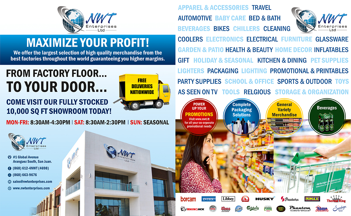 Advertisement Design by ALSADESIGN for NWT Enterprises Ltd. | Design #4818206