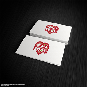 Logo Design by Locke+ for maid on the spot inc | Design: #4857050