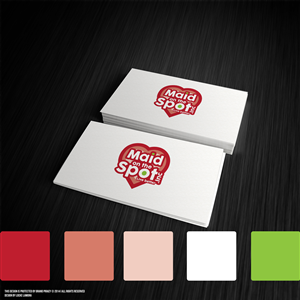 Logo Design by Locke+ for maid on the spot inc | Design: #4857773