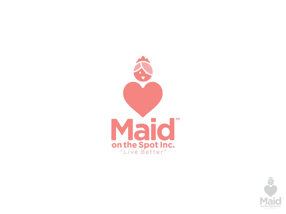 Logo Design by chesta for maid on the spot inc | Design #4839102