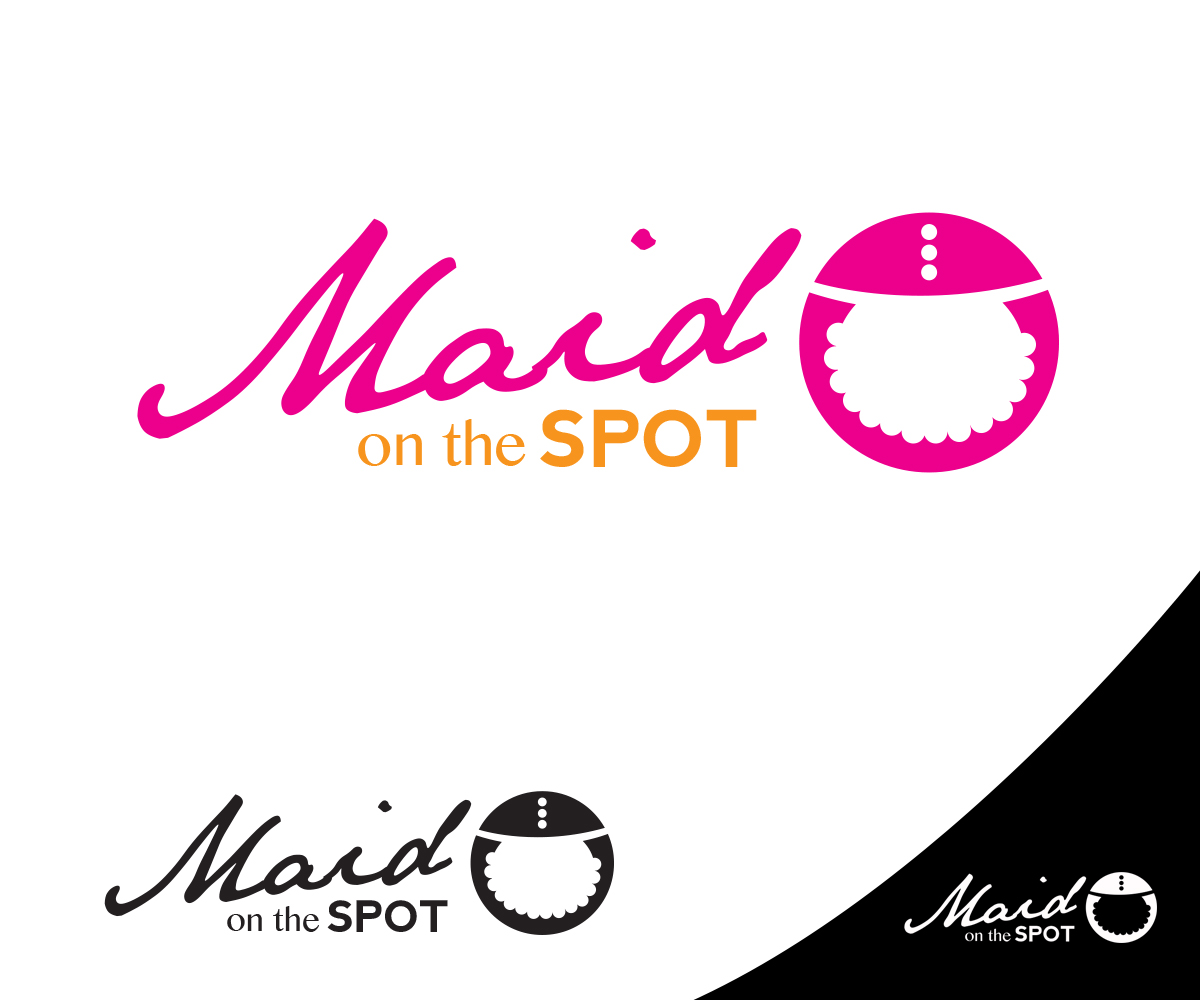 Logo Design by Storm for maid on the spot inc | Design #5207003