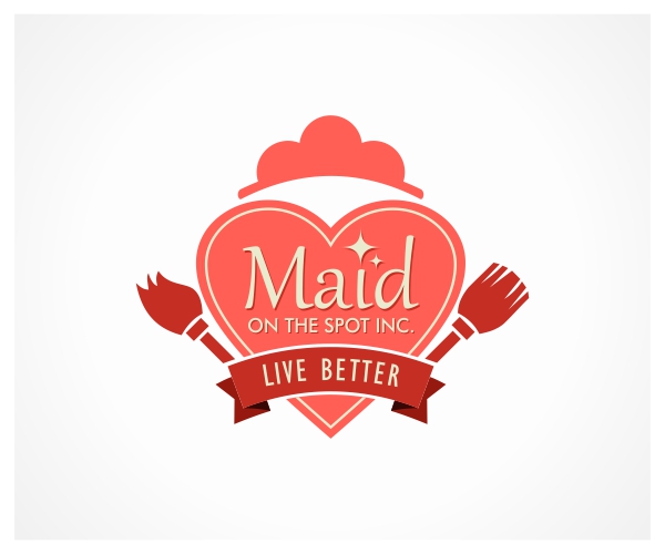 Logo Design by yanuaryanuar for maid on the spot inc | Design #4843447