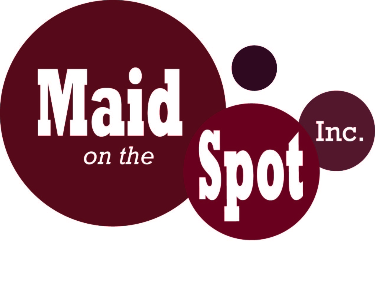 Design de Logo par BJ Unger pour maid on the spot inc | Design #5364881