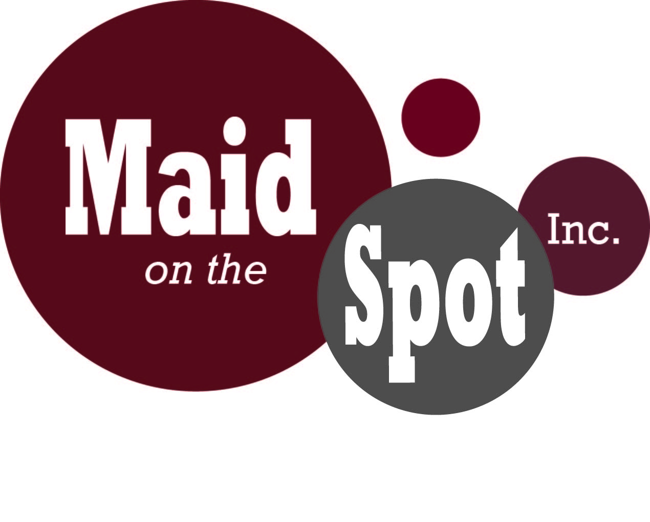 Diseño de Logo por BJ Unger para maid on the spot inc | Diseño #5385475