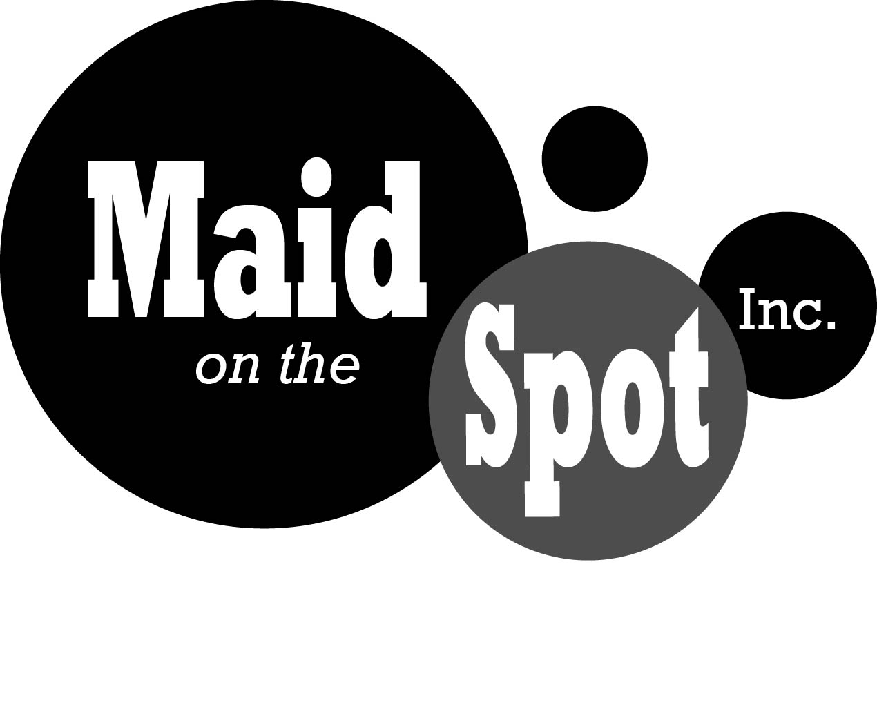 Logo Design by BJ Unger for maid on the spot inc | Design #5422455