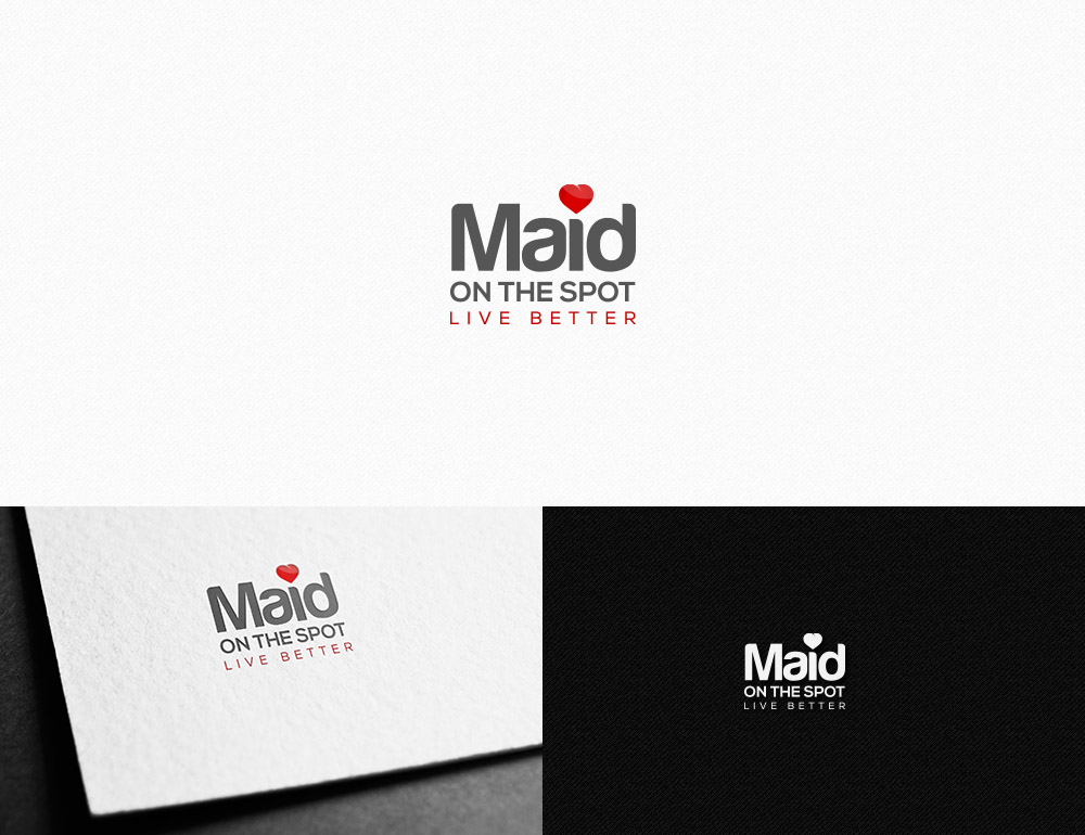 Diseño de Logo por creativecorner para maid on the spot inc | Diseño #4864533