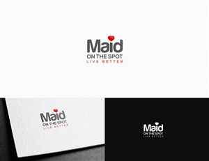 Diseño de Logo por creativecorner para maid on the spot inc | Diseño: #4864533