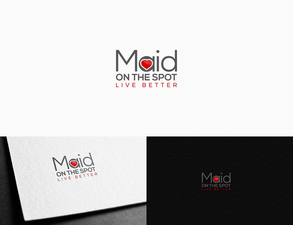 Diseño de Logo por creativecorner para maid on the spot inc | Diseño #4864576