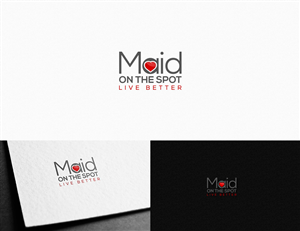 Diseño de Logo por creativecorner para maid on the spot inc | Diseño: #4864576