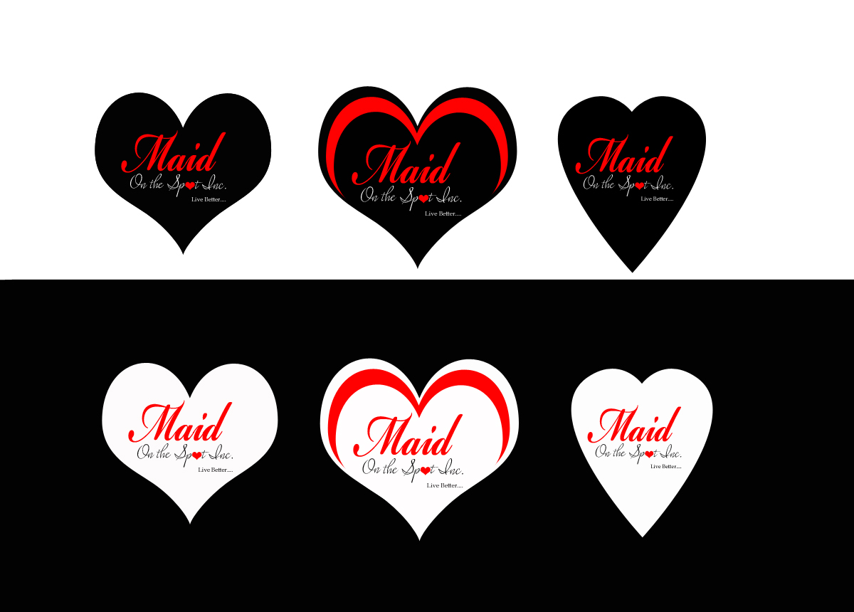 Design de Logo par DINGER-BROS pour maid on the spot inc | Design #4837654