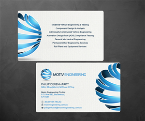 Business Card Design by Sarah Haroon for this project | Design: #4812251