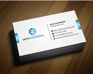 Business Card Design by AwsomeD for this project | Design: #4802476