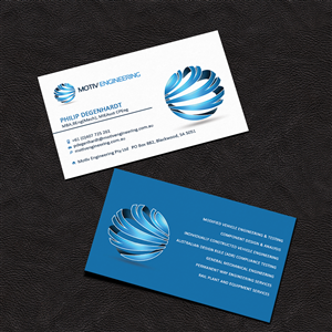 Business Card Design by Sajin for this project | Design: #4817949